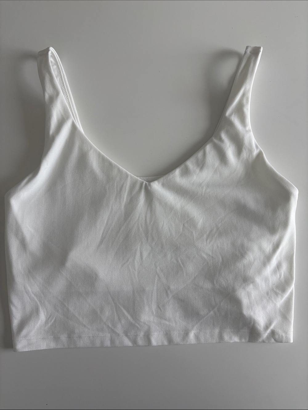 Offline by Arie - Classic White V-Neck Bralette